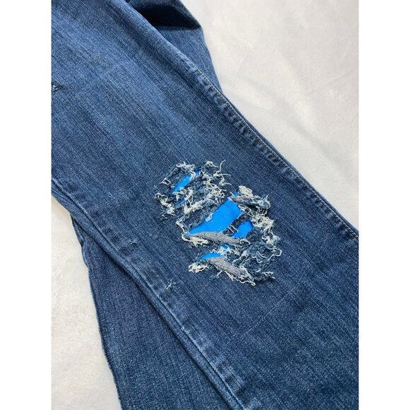 Vintage ONE of A Kind Levi’s 505 Straight Leg Woman’s Jeans Size 12 - Picture 9 of 11